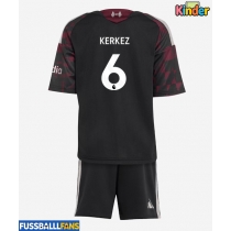 Liverpool Milos Kerkez #6 3rd trikot Kinder 2026-27 Kurzarm (+ Kurze Hosen)